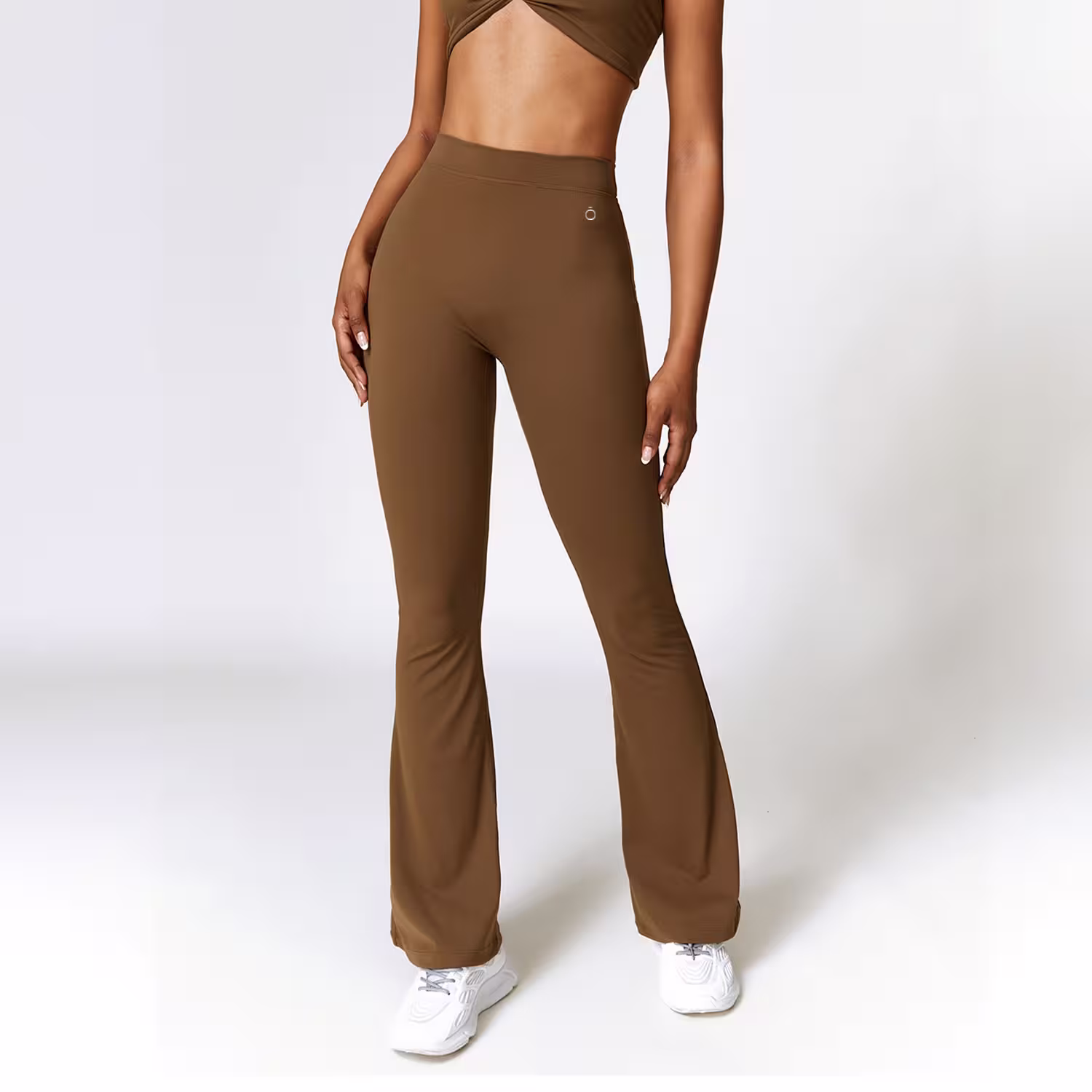 Mocha Flare Sculpt Pants Pushup