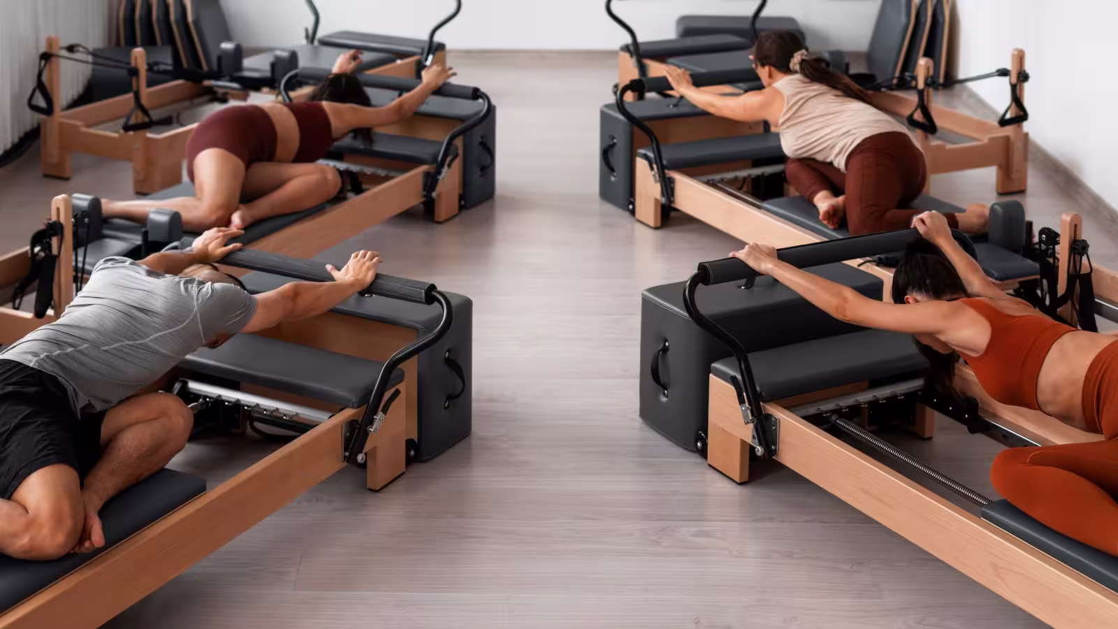 Sculpting Resilience Toned Muscles and Elite Status via Pilates Close-up of toned muscles during Pilates; reflects resilience, elite status, and physical sculpting via exercise.