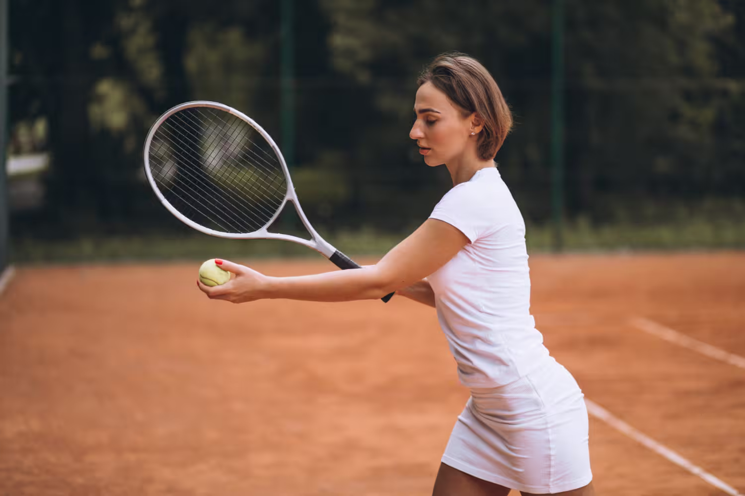 Aerial view of a sophisticated tennis match, representing Exercise as the New Status, disciplined fitness, and modern wellness capital.